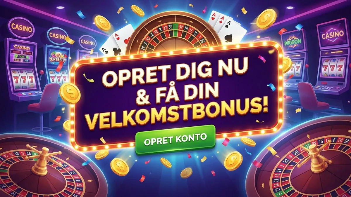 Opret konto med bonus